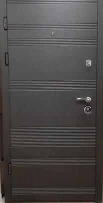 Двери Магда модель 141- тип 2 - венге серый горизонт